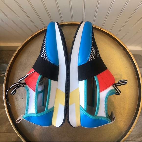 STEVE MADDEN | ARCTIC MULTI COLOR SNEAKERS | SIZE: 8.5 | EUC - Picture 4 of 7